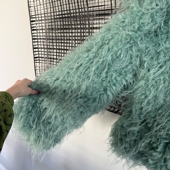 Free people moonlight faux fur jacket - Picture 6 of 8